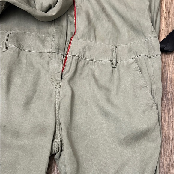 Etienne Marcel | M | Olive Green Women's Jumpsuit - Picture 6 of 11